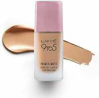 Apply 5% coupon Lakmé 9To5 Primer + Matte Perfect Cover Foundation, N220 Neutral Medium, 25 ml