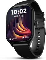 beatXP Marv Raze 1.96" Display Bluetooth Calling Smart Watch, Smart AI Voice Assistant Smartwatch  (Black Strap, Free Size)