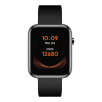 mobvoi TicWatch GTH Smartwatch with Activity Tracker (39.37mm IPS TFT Display, 5ATM Water Resistant, Black Strap)