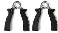 FitBox Sports Intruder Hand Grips, Set of 2 (Black)