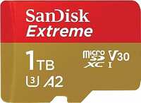 SanDisk Extreme® 1TB microSDXC ¢ UHS-I, 190MB/s Memory Card
