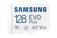 Samsung EVO Plus 128GB microSDXC UHS-I U3 130MB/s Full HD & 4K UHD Memory Card with Adapter
