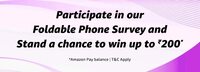 Amazon Survey | Chance to win INR 200*