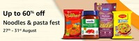 Amazon Noodles & Pasta Fest up to 60% off on Products (27th -31st Aug)