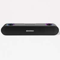 NU REPUBLIC Party Box 16 Bluetooth Soundbar with X-Bass Technology, Upto 10 Hrs Playtime, Multiple RGB LED Lights, 16 W Output