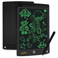 oysbuddy Re-Writable LCD Writing Tablet Pad with Screen 21.5cm (8.5Inch) for Drawing, Playing, Handwriting Best Birthday Gifts for Adults & Kids Girls Boys, Multicolor