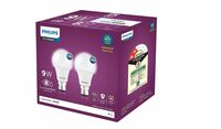 Philips 9-Watts Multipack B22 LED Cool Day White LED Bulb, Pack of 2 (Ace Saver)