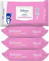 Softsens Baby Wipes With Aloe Vera & Moisturising Lotion  (288 Wipes)