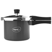 Pigeon By Stovekraft Hard Anodised Pressure Cooker 3 L
