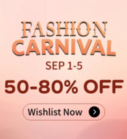 Myntra Fashion Carnival 50-80% Off + 15% off with Bank Cards (1st - 5th Sept)