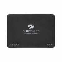 Lowest ZEB-SD52 SSD 512GB, SATA II and SATA III Interface, QLC, Silent Operation