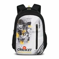 Priority Achiever 004 Cricket Championship 35 Liters Black Polyester Stylish College Bag
