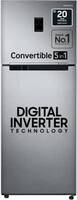 SAMSUNG 385 L Frost Free Double Door 2 Star Convertible Refrigerator (Refined Inox, RT42C5532S9/HL)