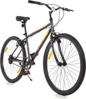 Urban Terrain Maza 27.5" Red City Bike with Cycling Event & Ride Tracking App by cultsport 27.5 T Hybrid Cycle/City Bike