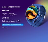 beatXP Flare Pro Smartwatch (For Early Subscribers Only Rs.1099)