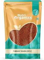 Nutri Organics Halim Seeds 250 Grams - Aliv Seeds | Haleem Seeds | Seeds for Eating | Immunity Booster Superfood | Asaliya, Garden Cress Seeds
