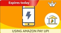 Flat 15 cashback on Prepaid Mobile Recharge mov of 100 using upi [users specific]