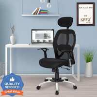 SAVYA HOME Apollo HBCB Mesh Office Executive Chair on 