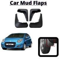 Woschmann-Car Mud Flap Mud Guard for- Maruti A-Star (Set of 4 pcs) 01-11-2008 to 01-11-2013
