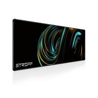 STRIFF Extended Gaming Mouse Pad (800 mm x 300 mm x 3 mm) | Stitched Edges| Non-Slip Rubber Base | Keyboard Mouse Pad