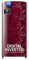 Samsung 183 L 2 Star Digital Inverter Direct Cool Single Door Refrigerator (Mystic Overlay Red, 2023 Model)