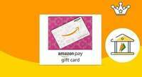 Get Rs.50 cashback on min order Rs.2000 on Amazon Pay physical Gift Cards using Amazon Pay UPI