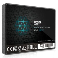 Silicon Power Ace A55 128GB 2.5 Inch SATA III SSD, 3D NAND with SLC Cache