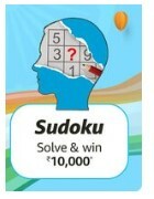 Amazon Funzone Sudoku Quiz