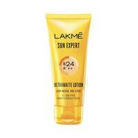 LAKMÉ Sun Expert SPF 24 PA++ Ultra Matte Sunscreen Lotion 50 ml, Daily Light Sun Protect Cream for Face - Sun Block for All Skin Types, Men & Women