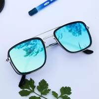 UV Protection Retro Square Sunglasses (Free Size)  (For Men & Women, Multicolor)