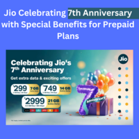 Jio is Celebrating 7th Anniversary with Special Benefits for Prepaid Plans