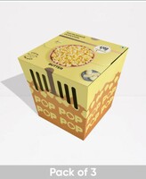 4700BC microwave pop box, butter - pack of 3