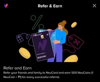 Refer Your Tata Neu HDFC Credit Card and Earn 500 neu coins