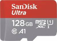 SanDisk Ultra 128 GB MicroSDXC UHS Class 1 140 MB/s Memory Card
