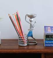 Metal Pen Holder By Malik Design