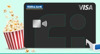Buy 1 Get 1 Free Up to Rs.100 Federal Bank Credit card on Book my show 