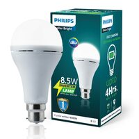  PHILIPS Rechargeable Emergency Inverter LED Bulb, B22 8.5-Watt