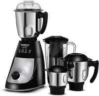 Maharaja Whiteline Joy Elite 750W Mixer Grinder with 4 Jars, Black 