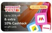 Fave: Get 10% cashback on gv's upto 30 rs