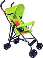 Safe-o-kid Safe Pram (0-4 Years) of Baby Stroller, Travel Friendly, Light Weight Stroller Stroller  (No Recline position, Green)