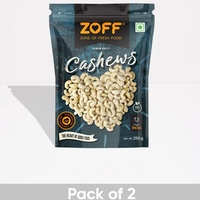 Zoff Foods Jumbo Cashews W240 Pack of 2 x250gm (500gm)