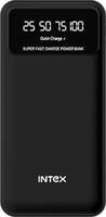 Intex 20000 mAh Power Bank (22 W, Fast Charging)  (Coal Black, Lithium Polymer)