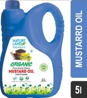 Natureland Cold Pressed Organic Mustard Oil 5L