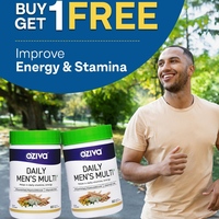 Oziva: Buy 1 Get 1 Free on Vitamins & Minerals Range + Extra 5% OFF on Online Payment