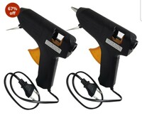 Glue Gun( Pack of 2 )Target20 Fiber 20 Watt Hot Melt Mini Trigger Glue Gun Set 