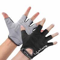 Lifelong Exercise Gym Gloves for Men Workout with Wrist, Cross Training, Weightlifting, Ideal for Cycling, Bike Riding and Other Sports Activities (X-Large, LLGG04, Grey & Black)