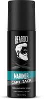 BEARDO Mariner Capt Jack Perfume Body Spray| Long Lasting | No Gas Perfume Deodorant Spray - For Men(120 ml)