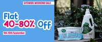 Mothersparsh Weekend Sale  - Flat 40% - 80% Off on Products