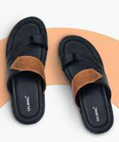 CALIBREL Men Black Casual Sandal