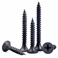 Rpi shop - 6 X 32 (D 3.6mm) Drywall Gypsum Screw Sharp Point Phillips Bugle Head Pack Of 200 Pcs, Black